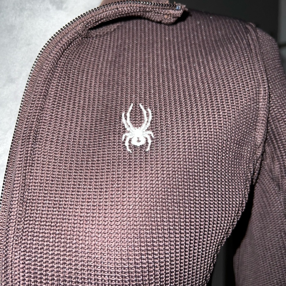 Spyder Full Zip Jacket - BROWN - Medium - Picture 2 of 13